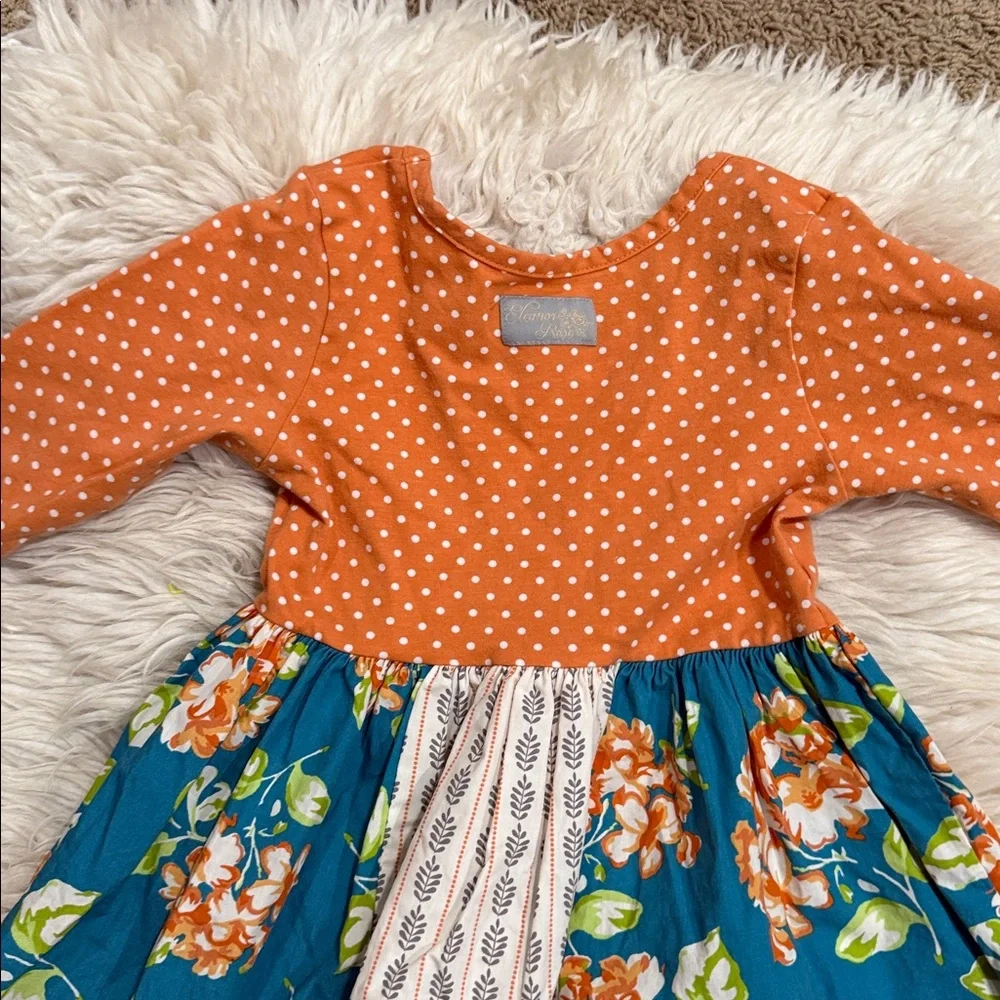 Eleanor Rose‎ Rhonda Long Sleeve Boho Dress Girls size 3/4